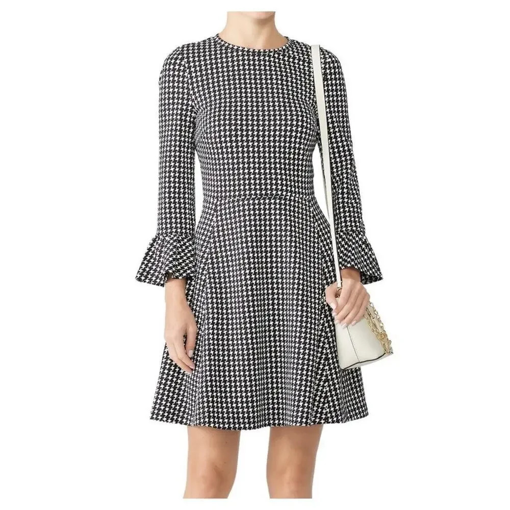 Kate Spade New York Houndstooth Ponte Dress